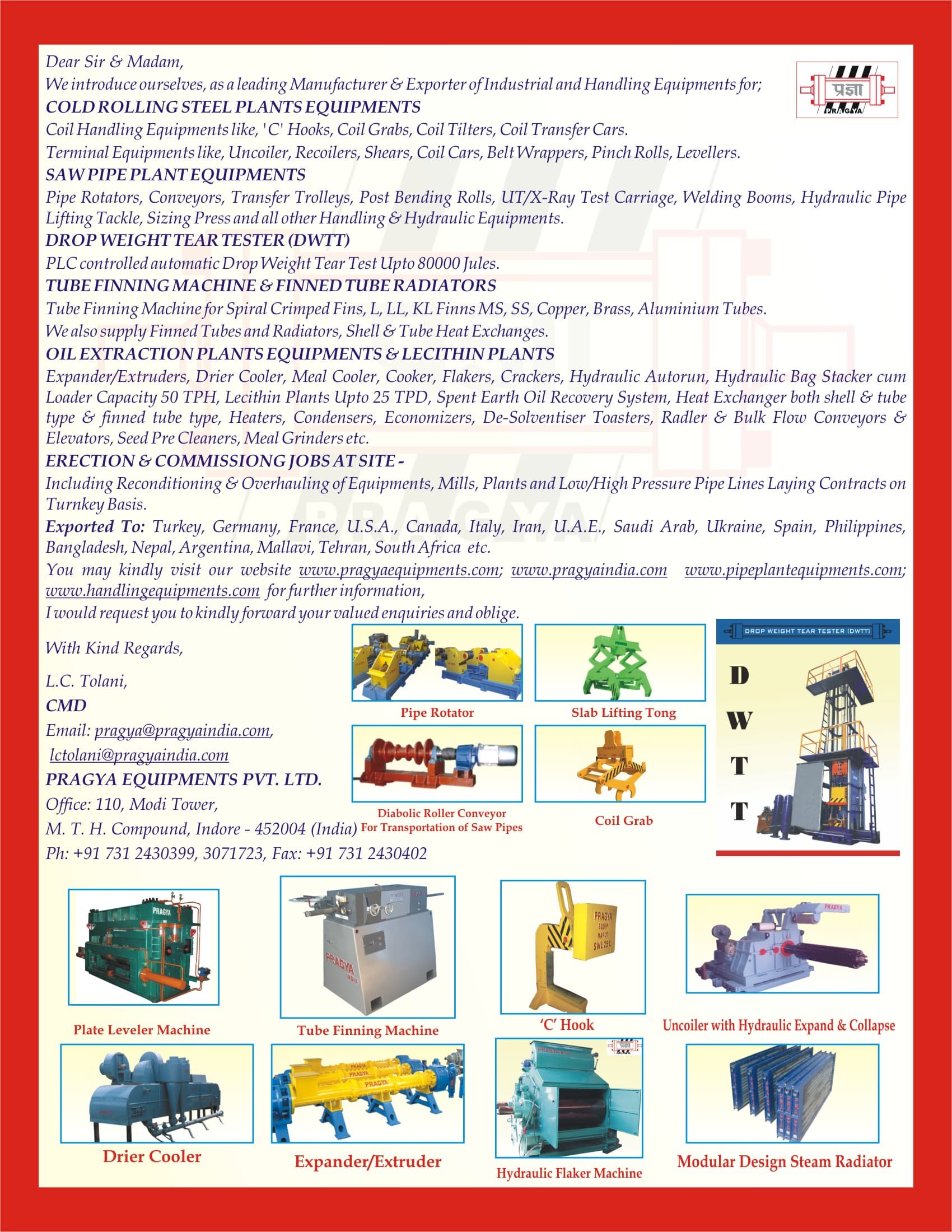 Company Introduction Letter