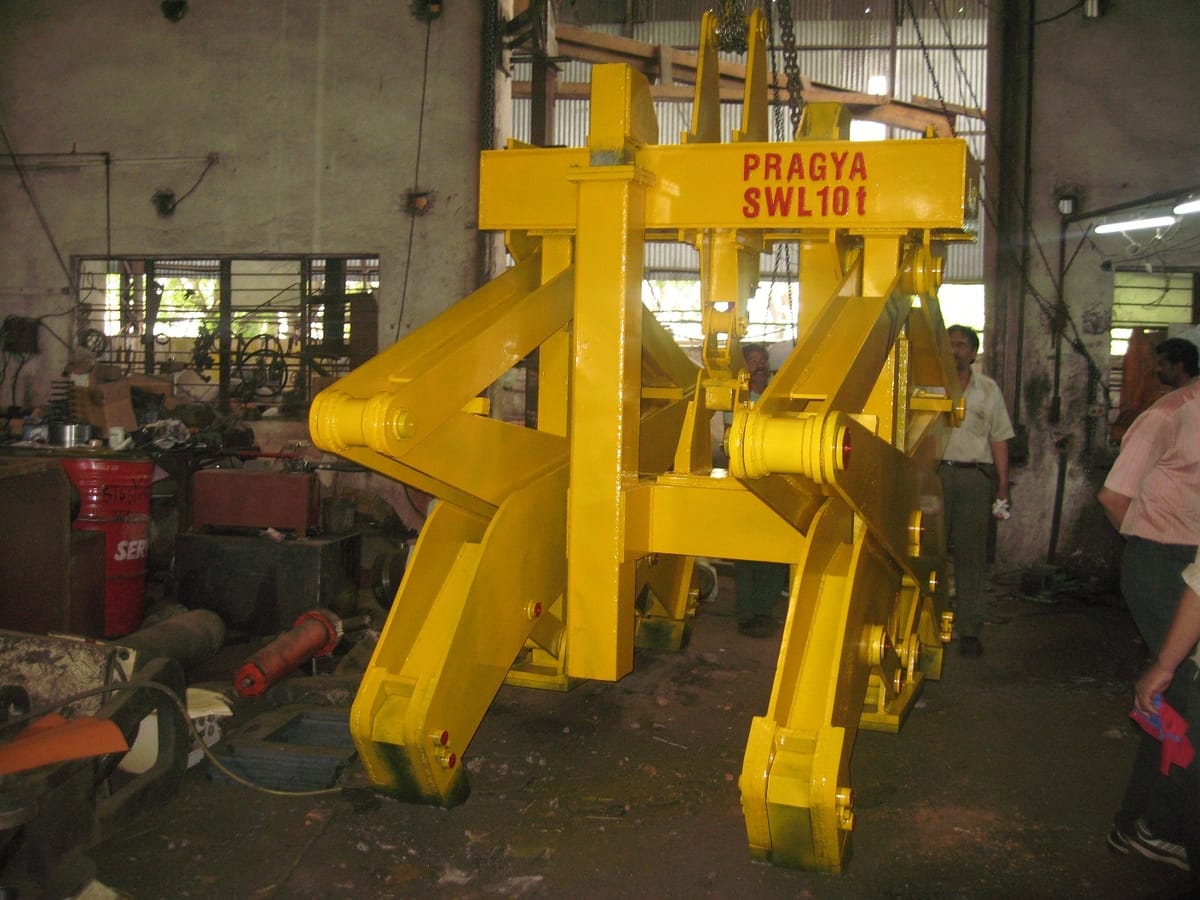 Slab Tong Operation