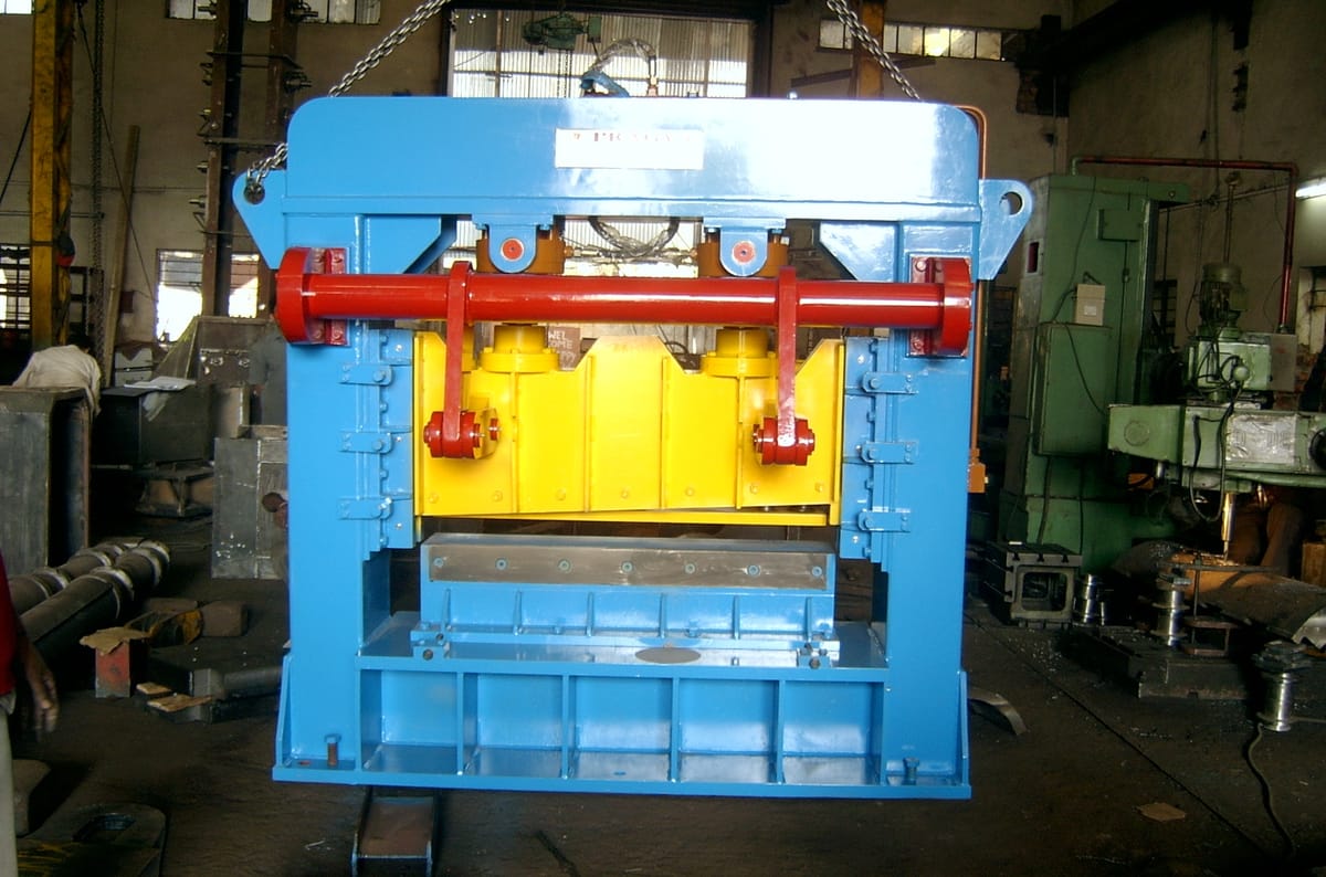 Shear Machine Side View