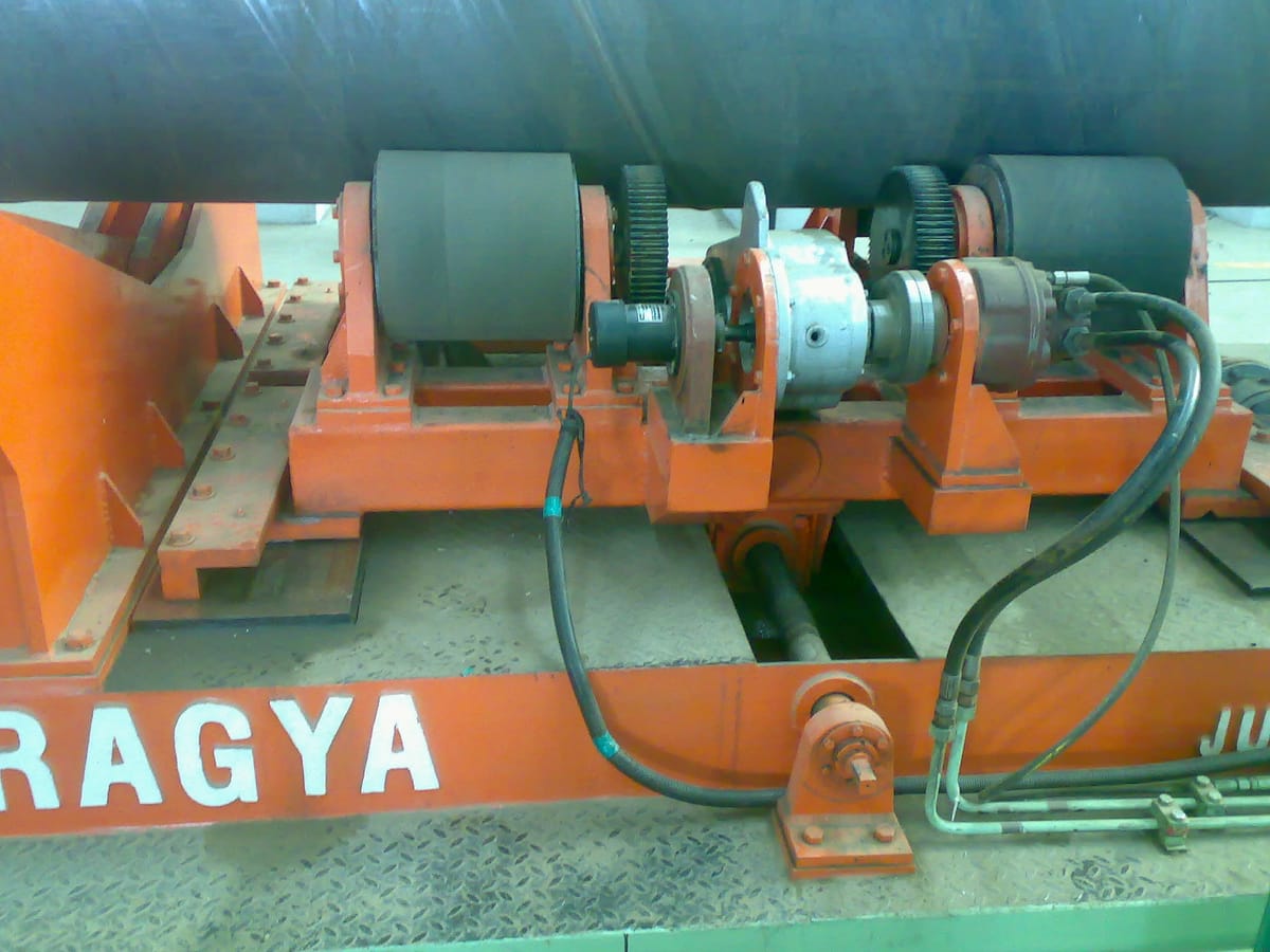 Pipe Rotator Detail