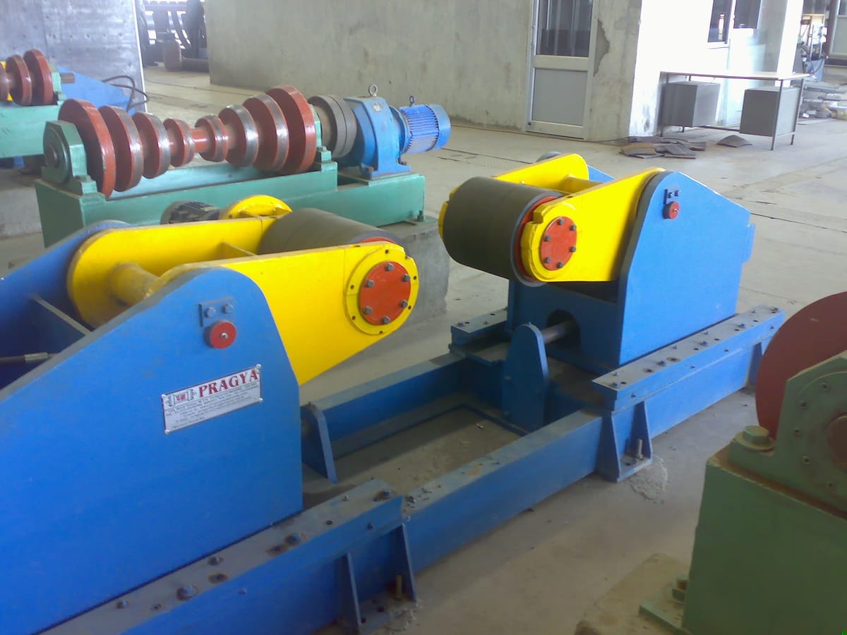 Pipe Rotator Operation